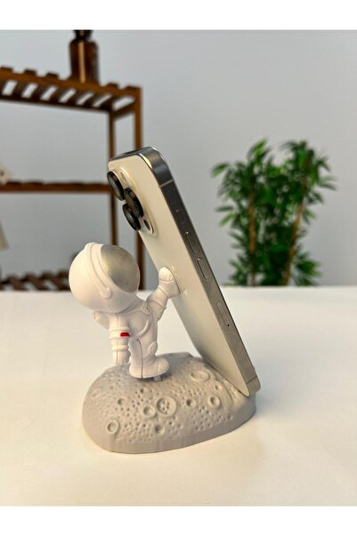 FAVORA Gri Astronot Telefon Tutacağı Model A