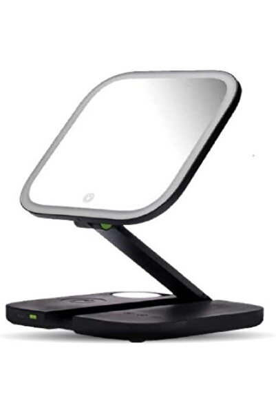 Generic Gouii Von Mirror Multifunction, Wireless Charger + Speaker + Lamp, Qu...