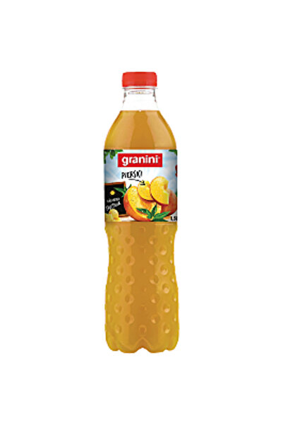 Granini Băutură răcoritoare fără carbonatată, piersică, 1,5 l