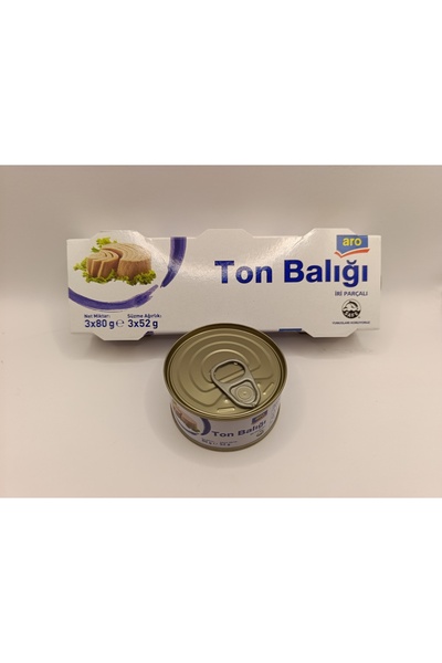 Ton Balığı 3x80 Gr İri Parçalı
