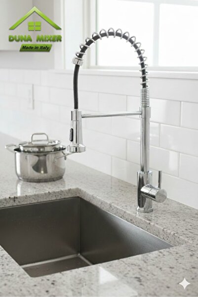 Gernic Mixer Kitchen Cloud, Color Chrome