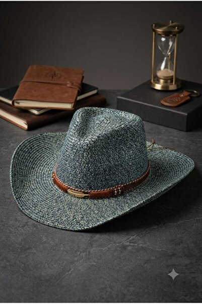 WOHOME Straw Cowboy Hat - Summer Beach and Vacation Hat - Unisex Western Styl...