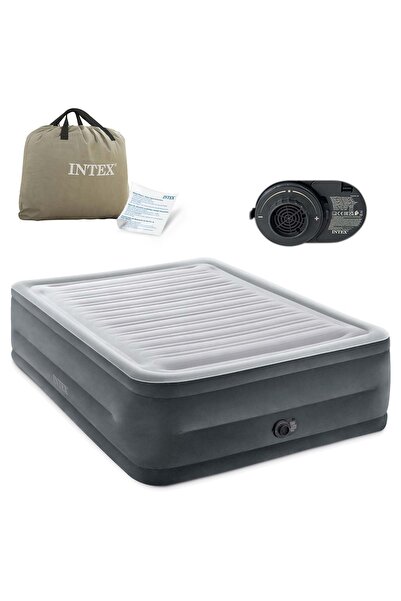 Intex Saltea gonflabilă 203x152x56cm cu pompă electrică încorporată 64418ND