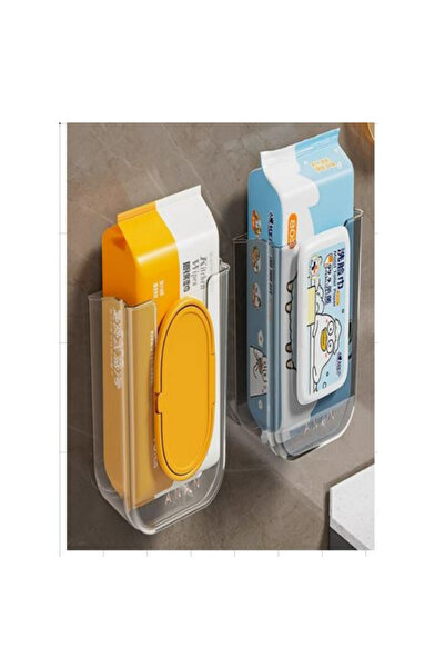 SUNUP SN-26821 حامل مناديل مبللة للحمام مثبت على الحائط، قطعة واحدة