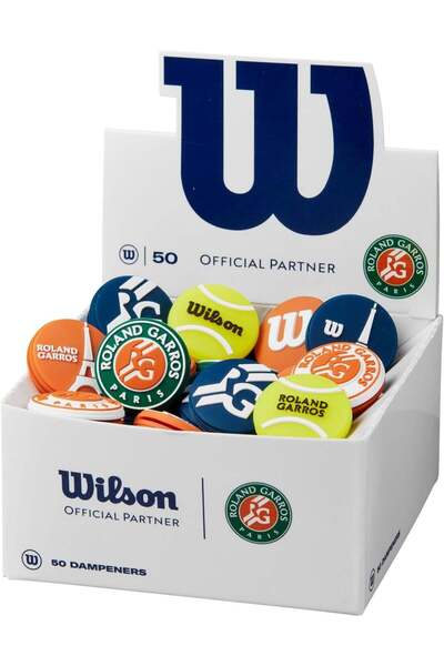 Wilson Roland Garros Tenis Raketi Titreşim Önleyici 50li Kutu