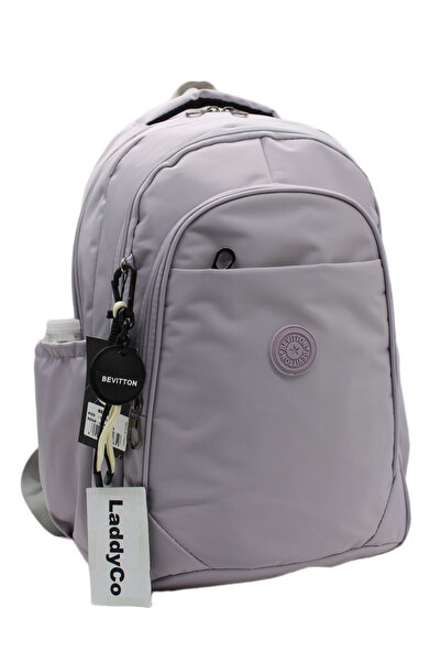 LaddyCo Daily School Backpack Waterproof Fabric Unisex School Bag 1650 Satin ...