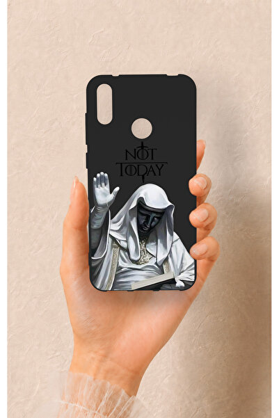 Vip Case Huawei Y7 2019 Uyumlu Not Today Desenli Silikon Kılıf