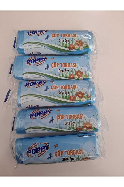 Çöp Torbası Orta Boy (55x60 cm 20 adet) 5 PAKET