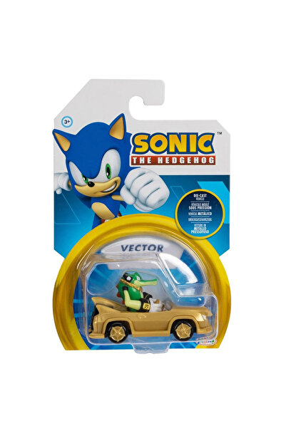 SONIC THE HEDGEHOG Masinuta din metal, Sonic Nintendo, Vector Beat Monster