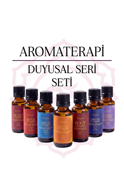 Polente Natural Chakra Ritual Collectıon - 7 Çakra Aromaterapi Yağı Seti
