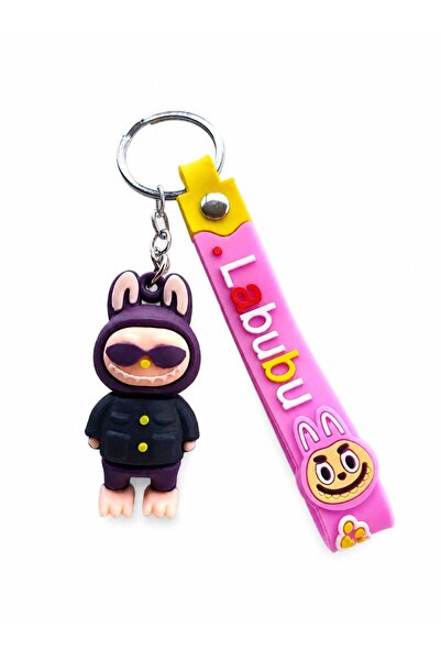 KAYLANIN DÜNYASI Silicone Keychain and Bag Ornament Pink Model |   Cute Chara...