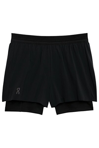 ON Pantaloni scurți de alergare pentru femei 3 " Performance 2/1 FW 2025-Negru-S
