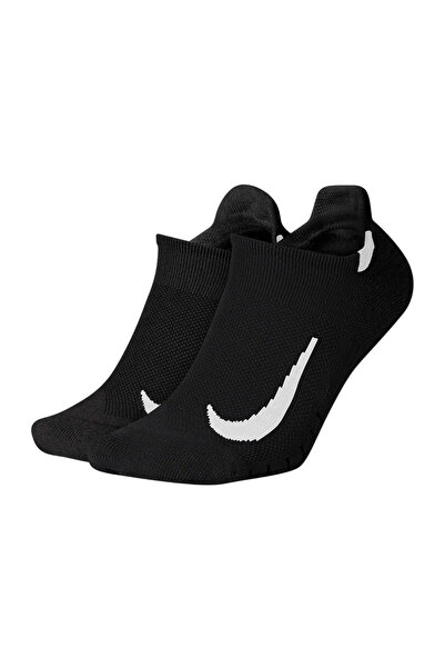 Nike Set de 2 perechi de șosete de alergare Multiplier - Negru - M