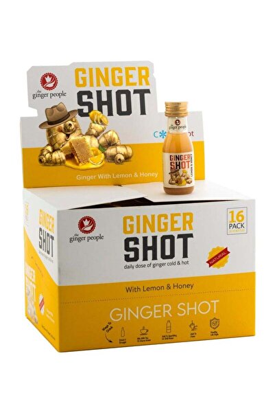 The Ginger People GINGER SHOT LEMON&HONEY 30ML*16'S:3542