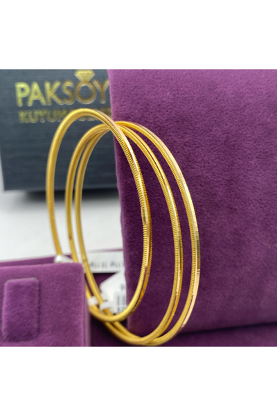 paksoy kuyumculuk 22 Ayar Altın Bilezik Ajda 9.87gr - BZ01472