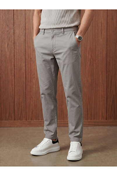 LUMAST Basic Slim Fit Chino Keten Pantolon
