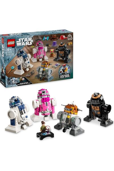 LEGO مجموعة ستار وورز الإبداعية لبناء الروبوتات 75392