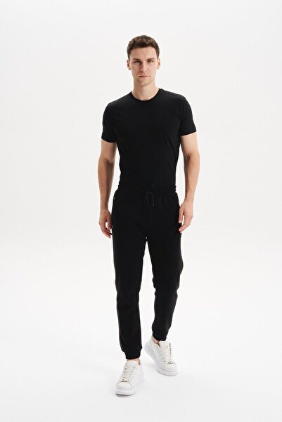 Arma Ar-Ma Men's Sweatpants Without Print Basic Side and Back Zipper Pockets ...
