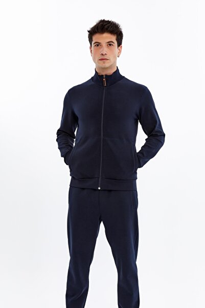 Arma Ar-Ma Men's Full Zipper Sweatshirt, Unprinted, Basic Fleto, Zipper Pocke...