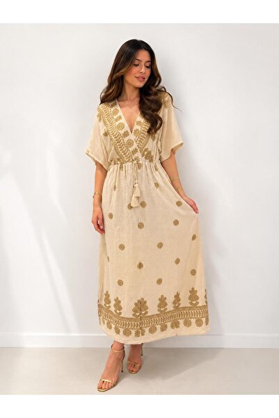 Volans Moda Embroidered Bohemia Dress 1004642