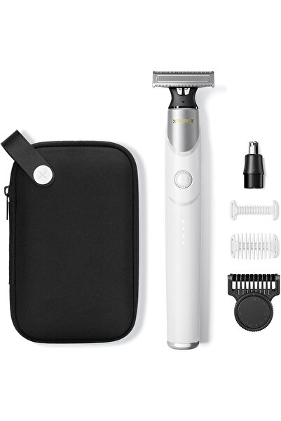 OEM Trimmer magnetic pentru barbă și corp 12în1 fără fir multifuncțional alb