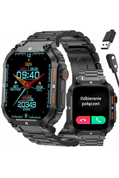 Gravity SMARTWATCH BĂRBĂTESC GT6-2 - APELURI, MONITORIZARE SOMN (sg020b)