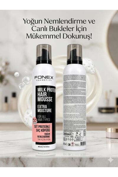 Fonex Milk Therapy Haır Mousse Köpük 300 Ml