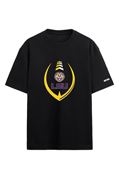 BA Sportswear تي شيرت LSU Tigers NCAA للكرة الأمريكية الجامعية باللون الأسود ...