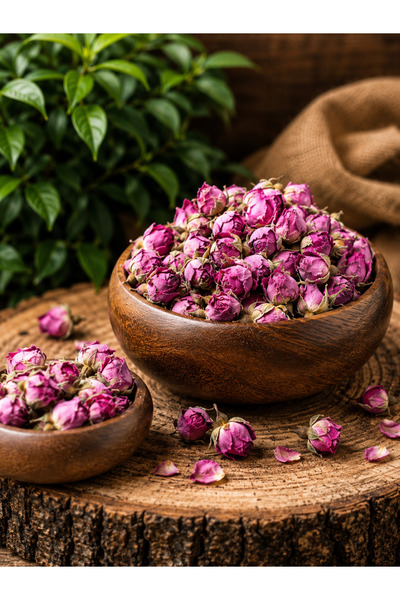 Natura Şifa 1kg Pink Dried Rose 100% Natural Rose Bud Herbal Tea
