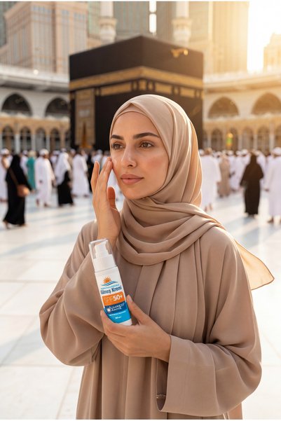 Umreci Anne Unscented Sunscreen 50 ml - Spf 50+ |   Uva Uvb Protection |   Perfume-Free Sensitive Skin Sunscreen |   Pa++ |   Face and Body Use |   Suitable for Hajj & Umrah and Daily Use