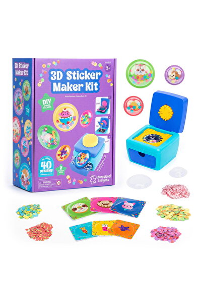Educational Insights Kit creatie abtibilduri 3D