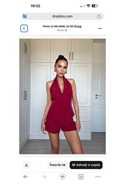 Atelier Carmen Babes Комплект къси панталони и потник