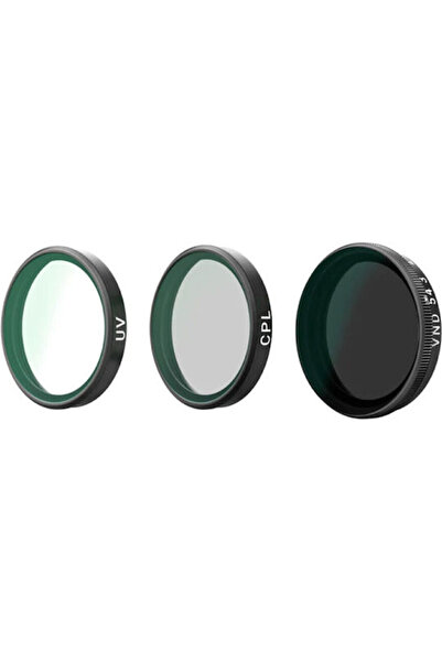 TELESIN Cpl Vnd8 Uv Filter Set Dji Osmo Action 6 3 Pcs