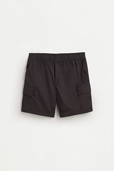 LEFTIES Kargo jogger bermuda şort