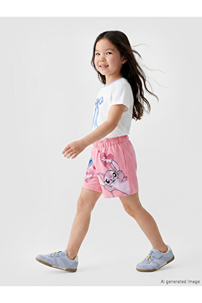 LC Waikiki شورت بناتي مطبوع عليه شخصيات كرتونية مشهورة من Freezen Store