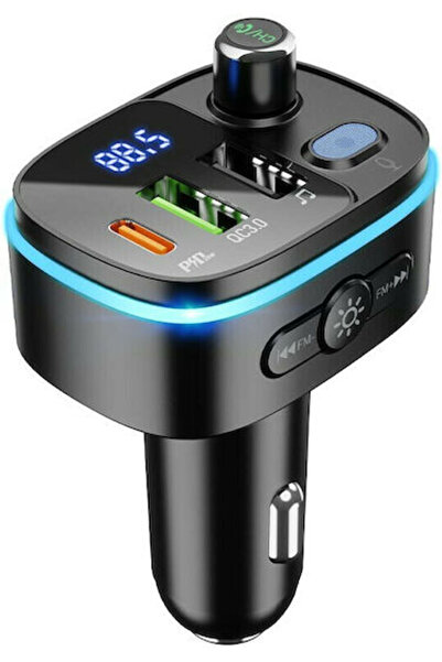 hoco. Hoco FM Πομπός Αυτοκινήτου E62 με Bluetooth / USB Κωδικός: HOC-E62-BK