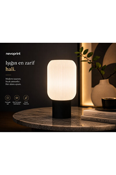nevoPrint Aura – Modern Dekoratif Masa Lambası