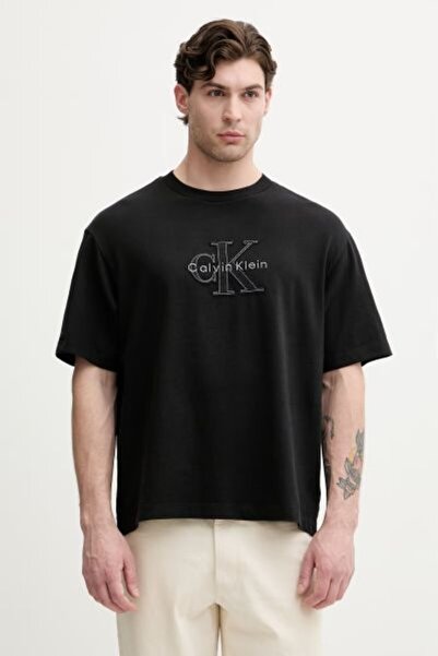 Calvin Klein SİYAH LOGOLU ERKEK T-SHIRT