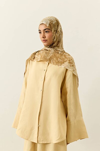 Modakaşmir Glow Pattern Tencel Flow Shawl
