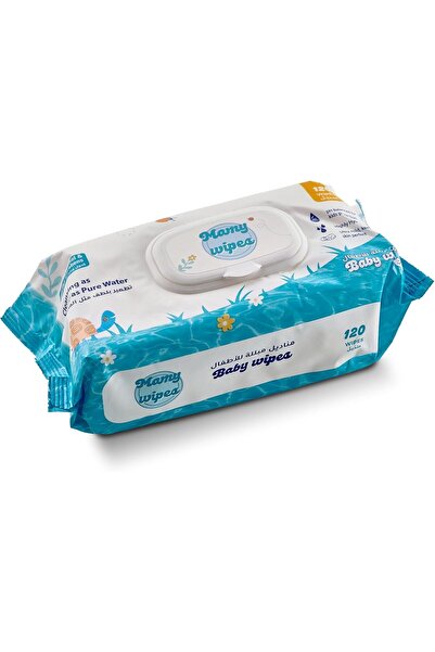 MAMY Baby Wet Wipes, 120 wipes
