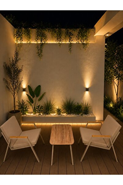 Dekoroom's VİENTO 1-1 BAHÇE BALKON MOBİLYASI,SEHPALI,CAPİ İSKELET,KUMAŞ RENGİ...