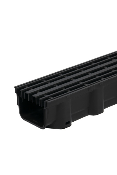 OEM Canal de drenaj MAX DRAIN 1000x114x78 mm, grătar PP, A15, debit 100 mm
