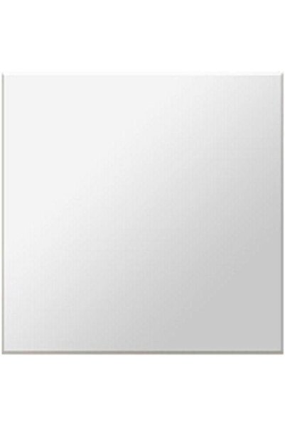 Slasa Acrylic Flexible Mirror Sheet 25x25 cm White Self Adhesive Wall Sticker