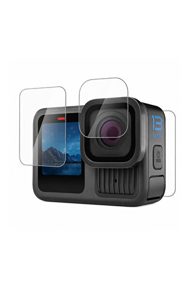 PULUZ Protector din sticlă securizată 9H, pentru GoPro HERO13, Lentilă + Ecra...