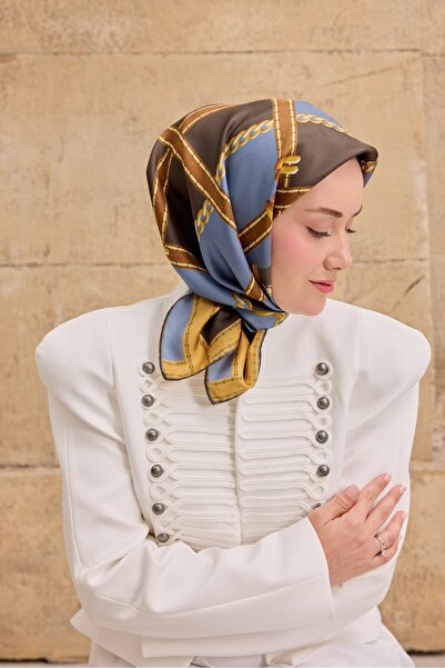 Silk Home Twill İpek Kemer İndigo