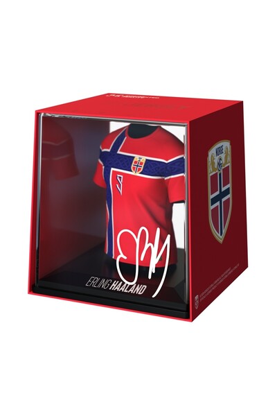 FanCollex - Erling Haaland ( Norway ) - Home Jersey 2026 Collectible Miniature