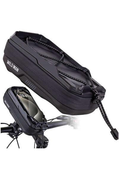 OEM Borseta Bicicleta Cu Husa Pentru Telefon, Wild Man, 10.5x20.5x7.5 Cm, Cu ...