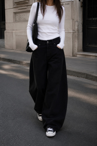 GRİİ WEAR Street Wide Leg Jean