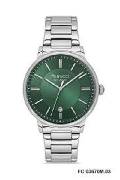 Ferrucci ساعة يد رجالية FC 03670M.03 بسوار فولاذي