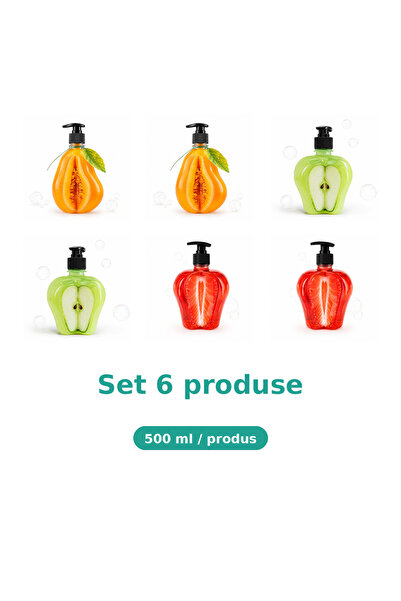 Tasty Set 6 Produse Tasty, Mix 2x Pepene Galben, 2x Mar Piele Sensibila, 2x C...